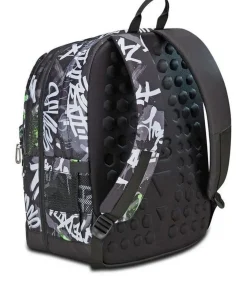 Seven Zaino The Double Pro XXL Detach Reversibile Fluo Green< Zaini Scuola E Tempo Libero